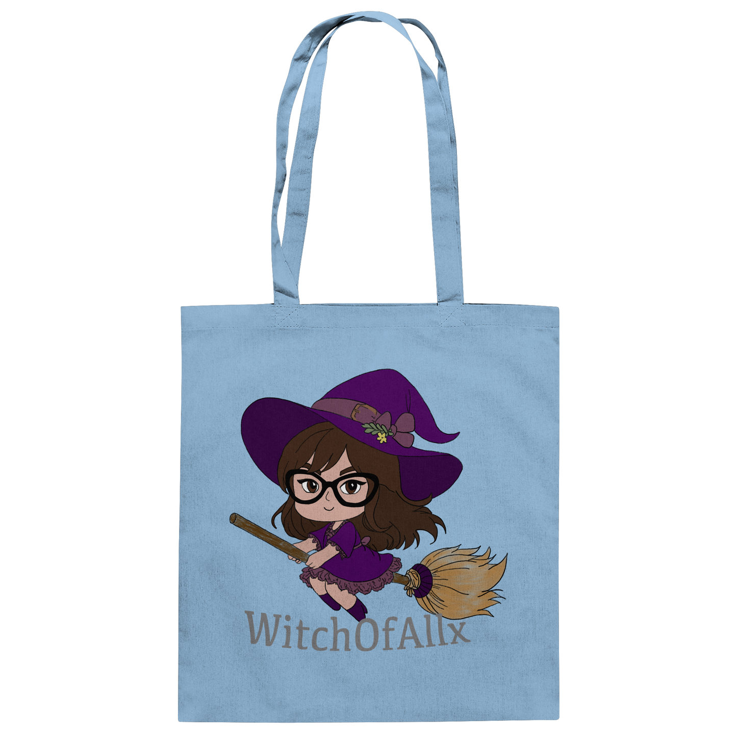 WitchOfAllx Besen - Baumwolltasche