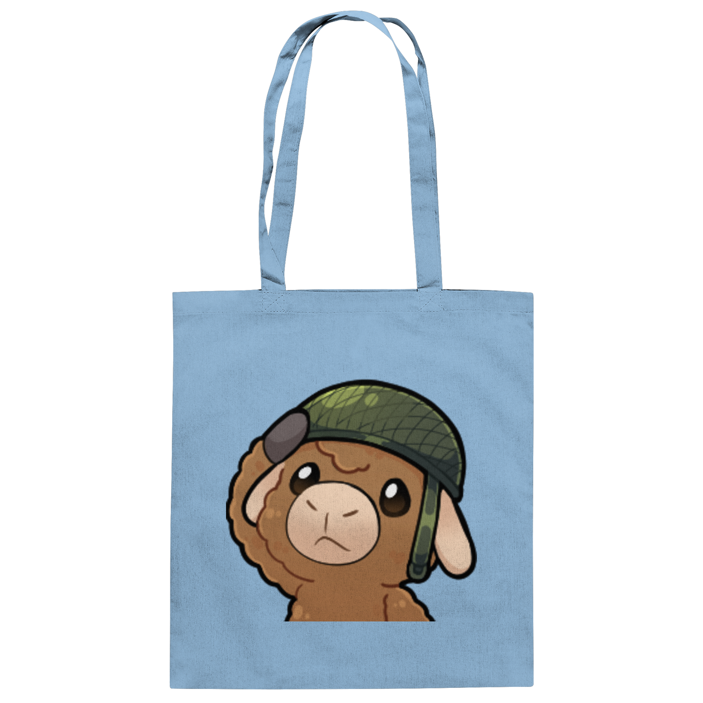 Flauschig Salute - Baumwolltasche
