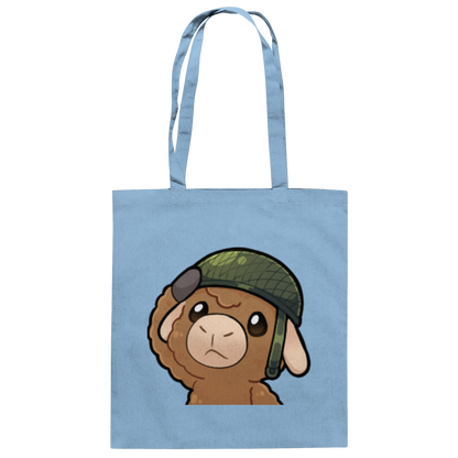 Flauschig Salute - Baumwolltasche