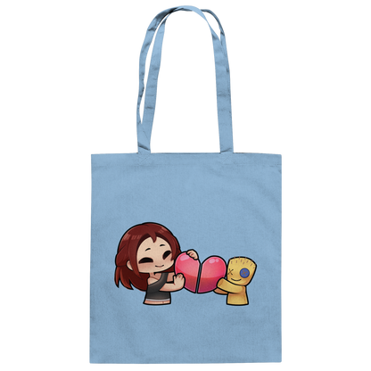 KoRngirL81 Herz - Baumwolltasche