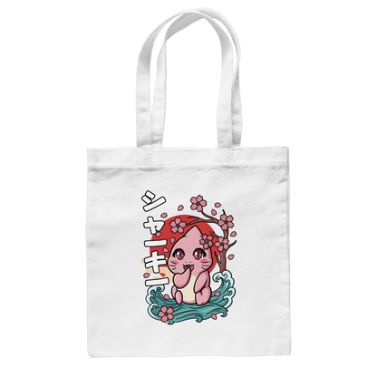 xMissSharkyx Kirschblüten - Baumwolltasche