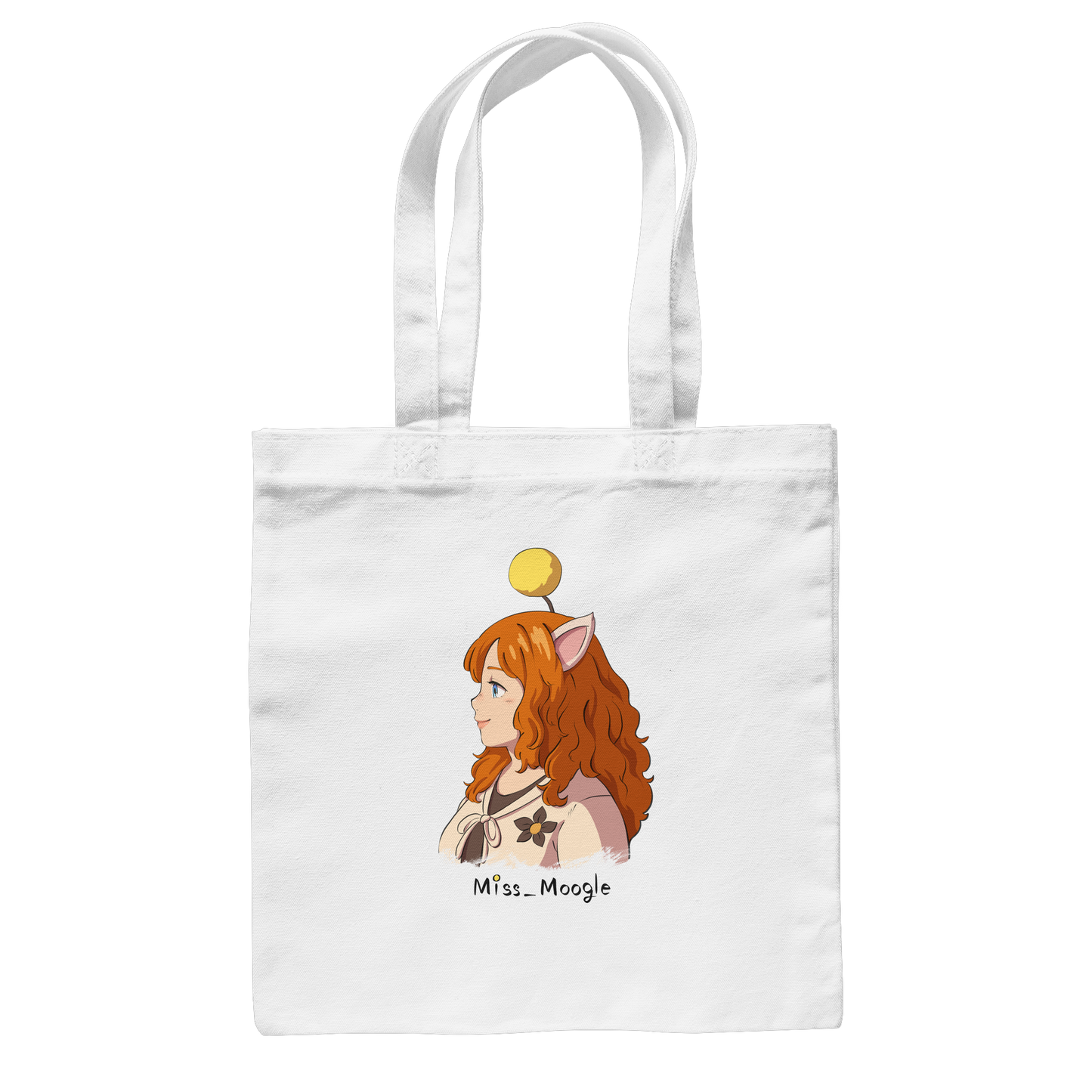 Miss_Moogle Logo colour - Baumwolltasche