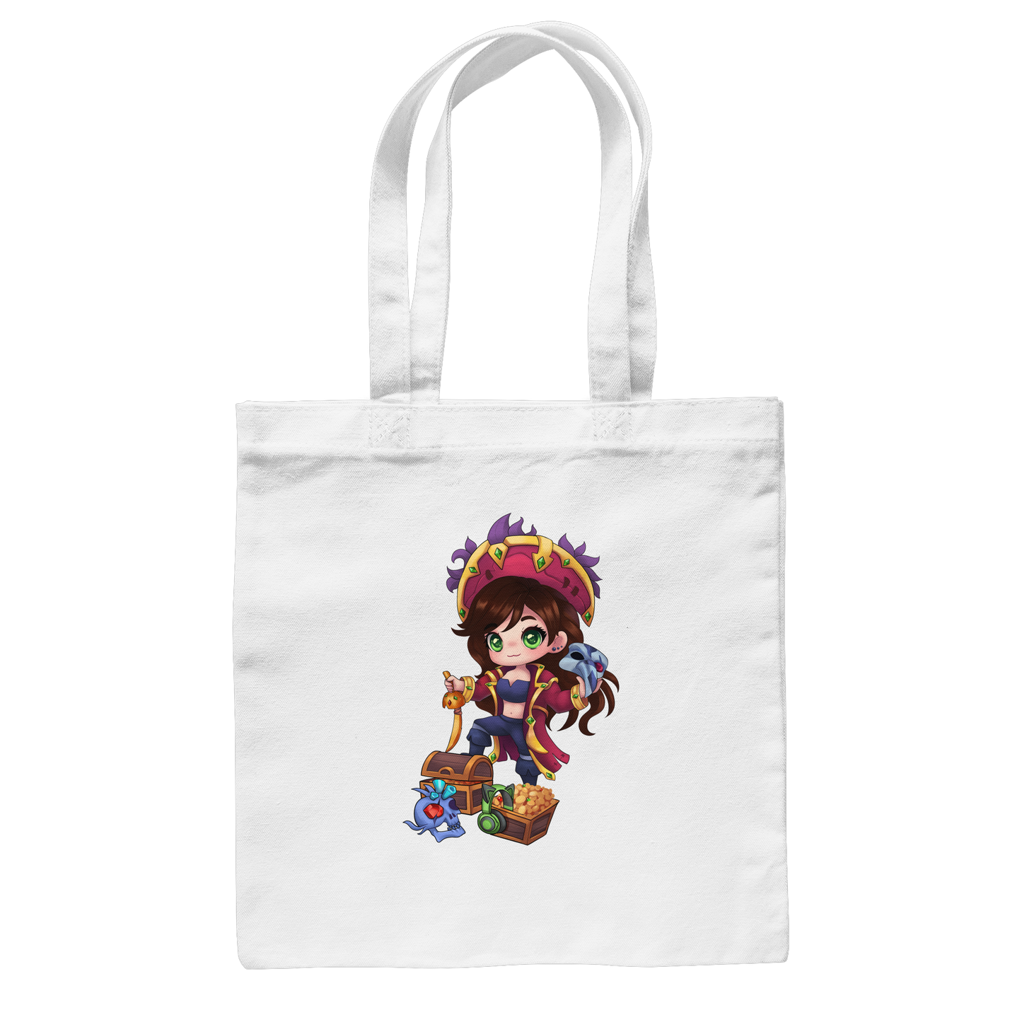 KykyNeko Pirat - Baumwolltasche