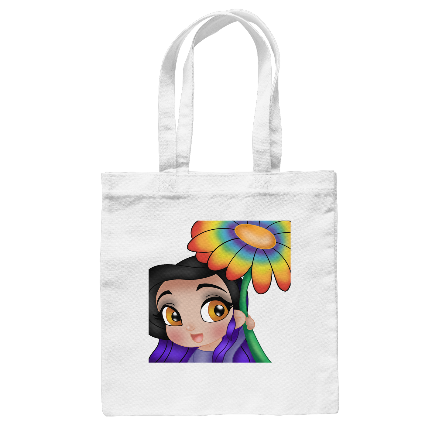 x_Kookie_Moon_x Blume - Baumwolltasche