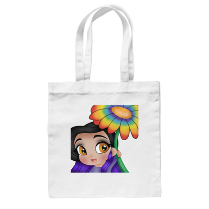 x_Kookie_Moon_x Blume - Baumwolltasche