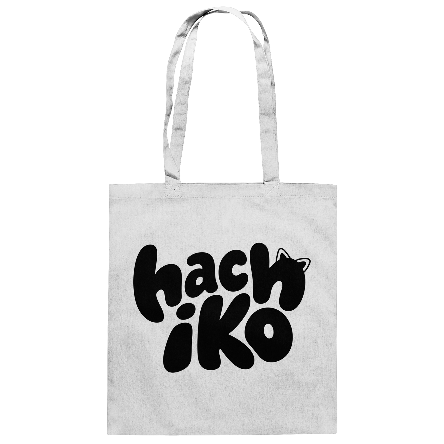 Hachiko Logo 2 - Baumwolltasche