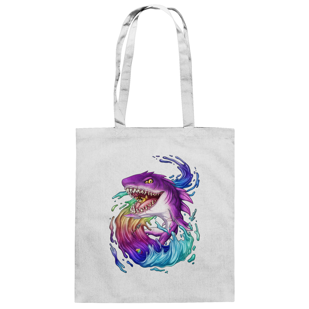 LupiArts Megalodon Crested - Baumwolltasche