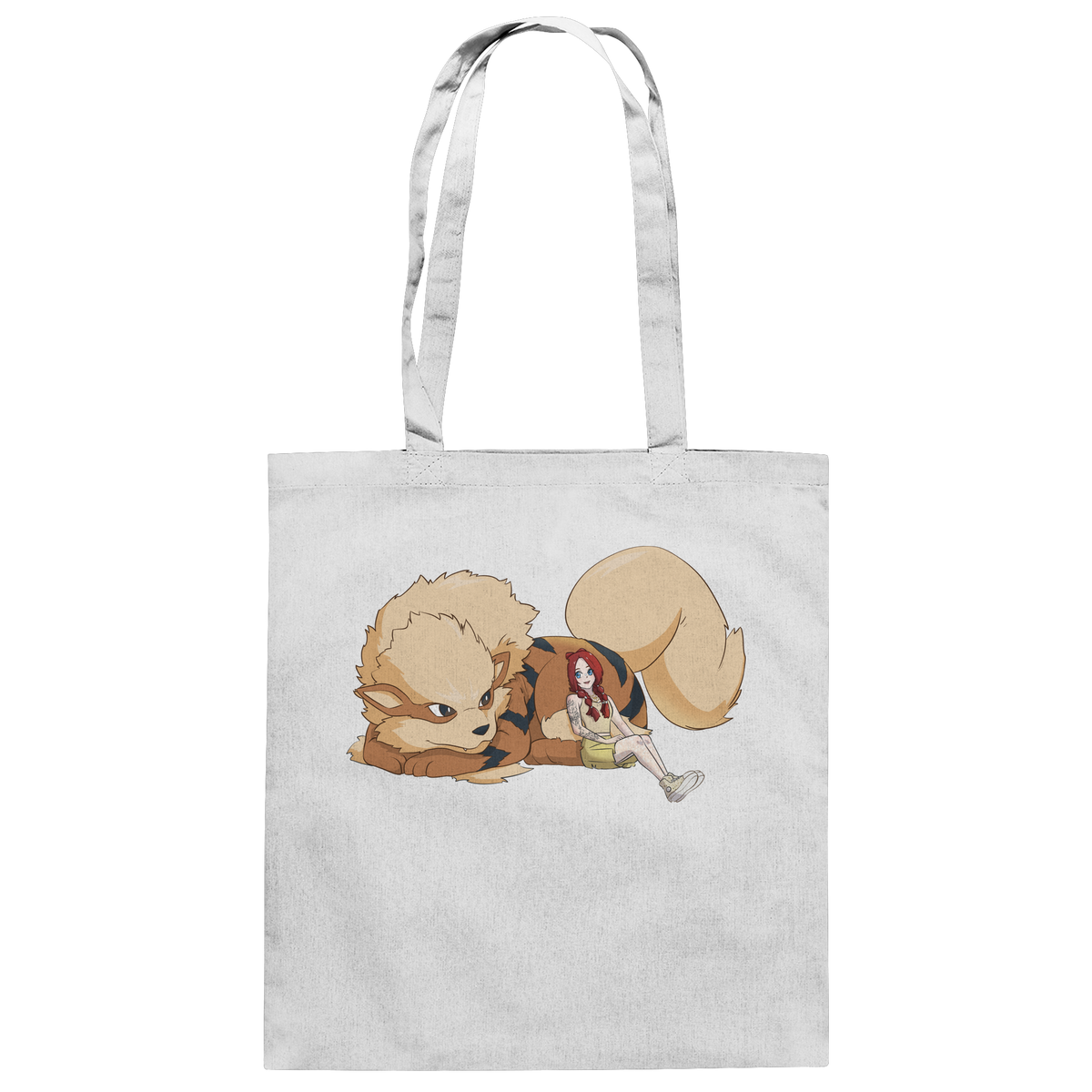 StaceyLucia Feuerhund - Baumwolltasche