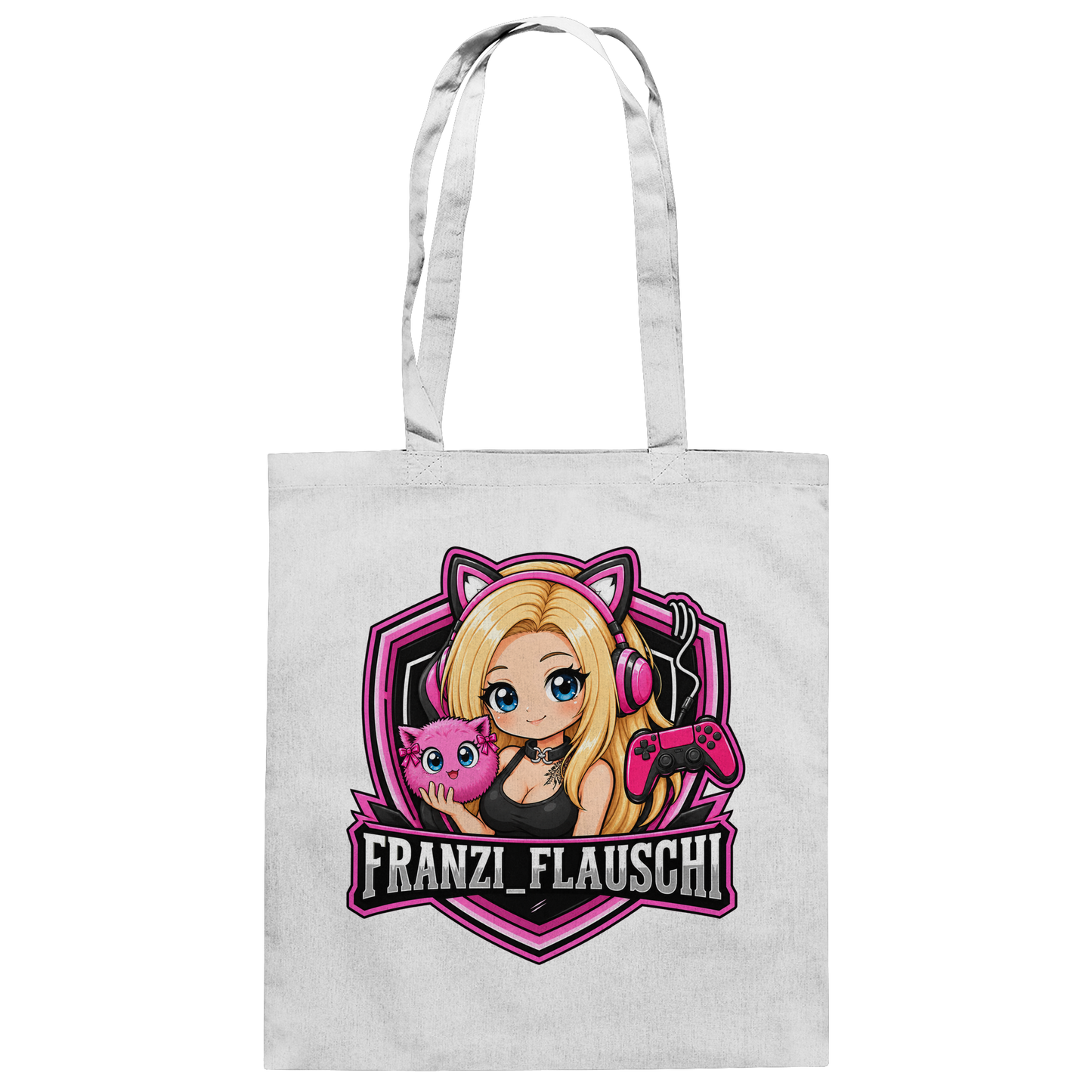 Franzi_Flauschi Logo - Baumwolltasche