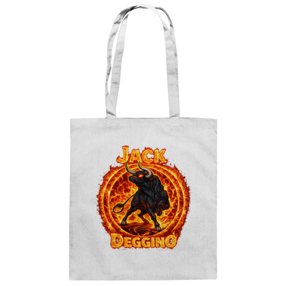 JackDeggino Logo2 - Baumwolltasche