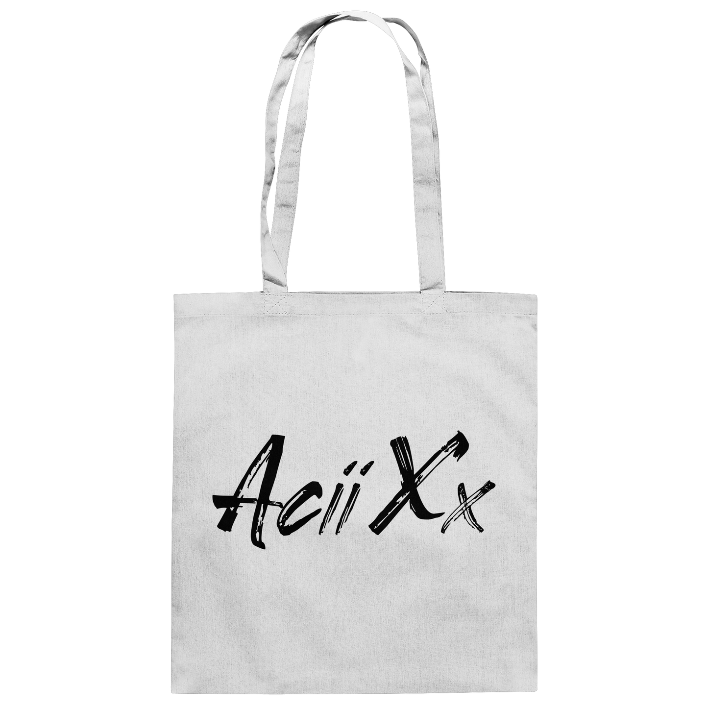 AciiXx Brushlogo - Baumwolltasche