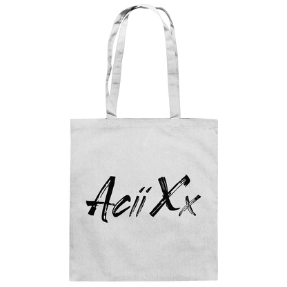 AciiXx Brushlogo - Baumwolltasche