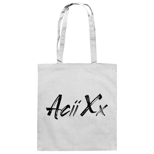 AciiXx Brushlogo - Baumwolltasche