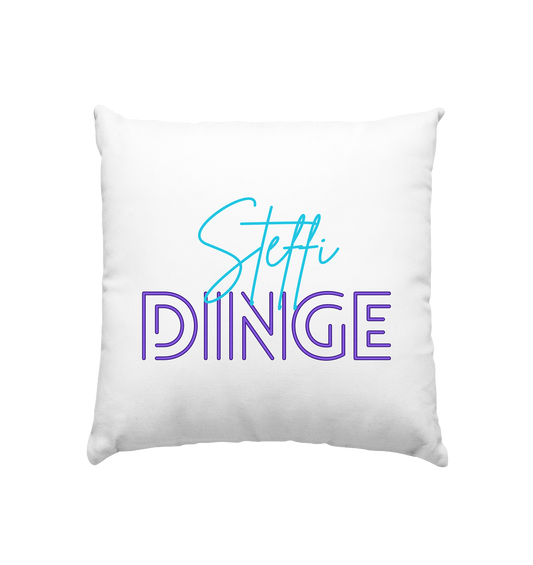 Steffinesse Dinge - Kissen 40x40cm