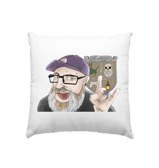 MichaelvonUllrichstein Logo - Kissen 40x40cm