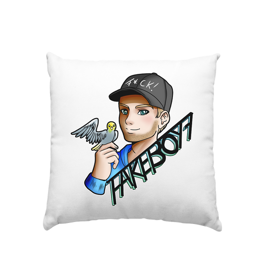 Fakeboy7 Logo - Kissen 40x40cm