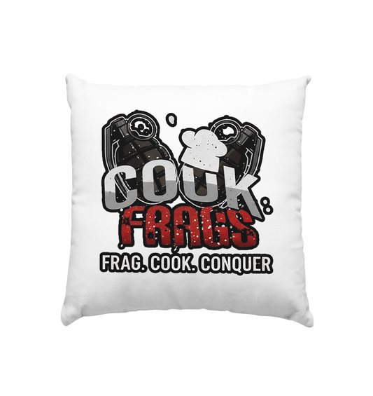 cookfrags Logo - Kissen 40x40cm
