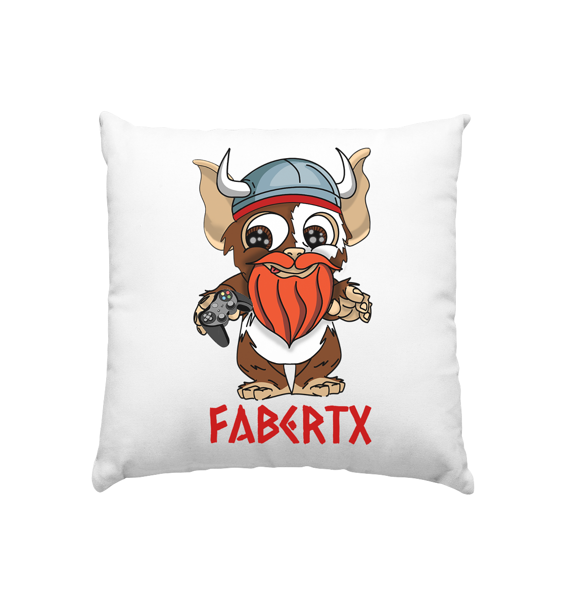 Fabertx Logo - Kissen 40x40cm