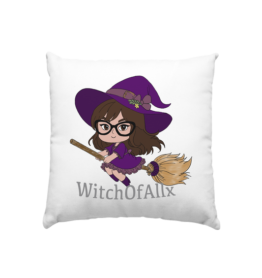 WitchOfAllx Besen - Kissen 40x40cm