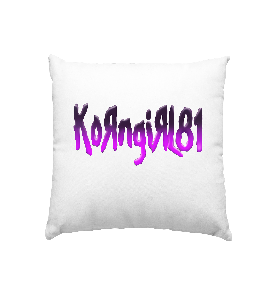 KoRngirL81 Logo - Kissen 40x40cm