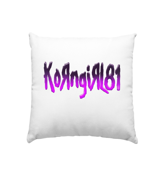 KoRngirL81 Logo - Kissen 40x40cm