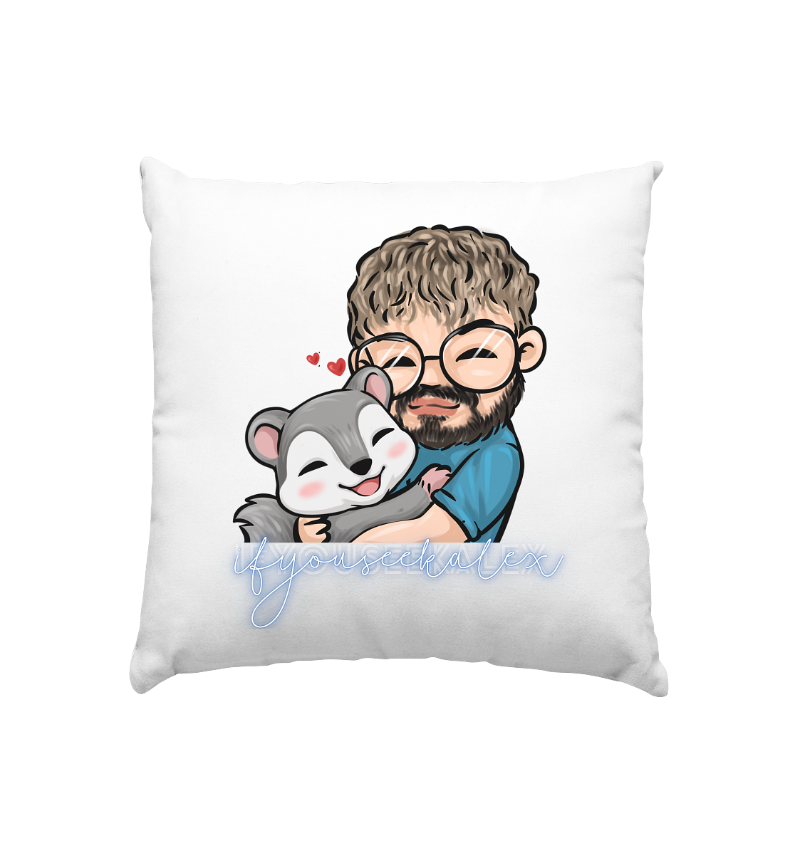 ifyouseekalex hug - Kissen 40x40cm