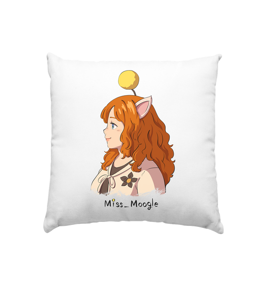 Miss_Moogle Logo colour - Kissen 40x40cm