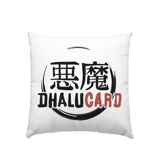 Dhalucard Logo - Kissen 40x40cm