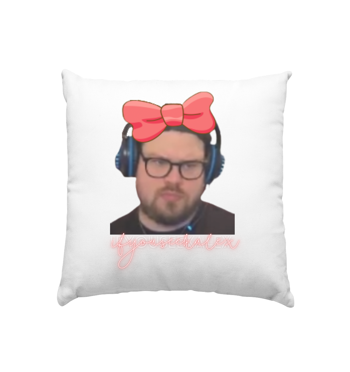 ifyouseekalex Logo - Kissen 40x40cm
