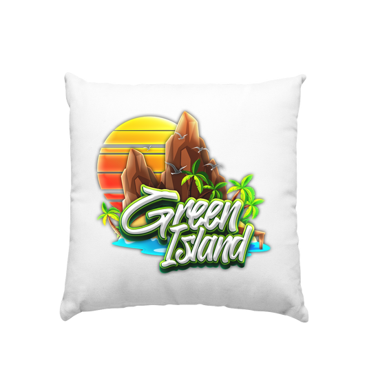 Greenislandndrp Logo - Kissen 40x40cm