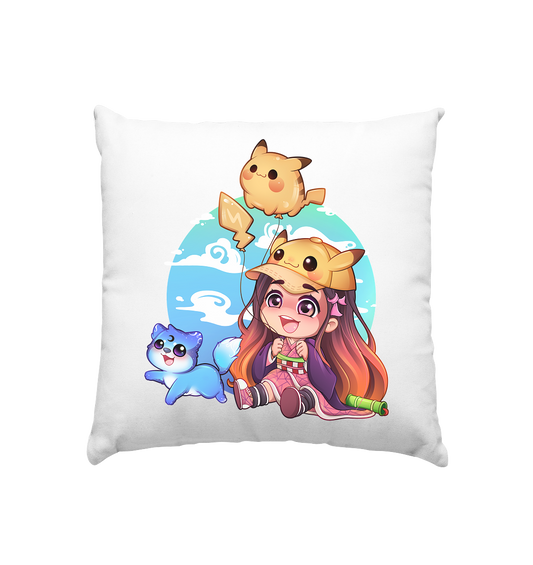 LuciaValchiria Logo - Kissen 40x40cm