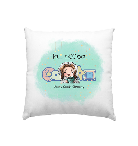 La_N00ba Logo - Kissen 40x40cm