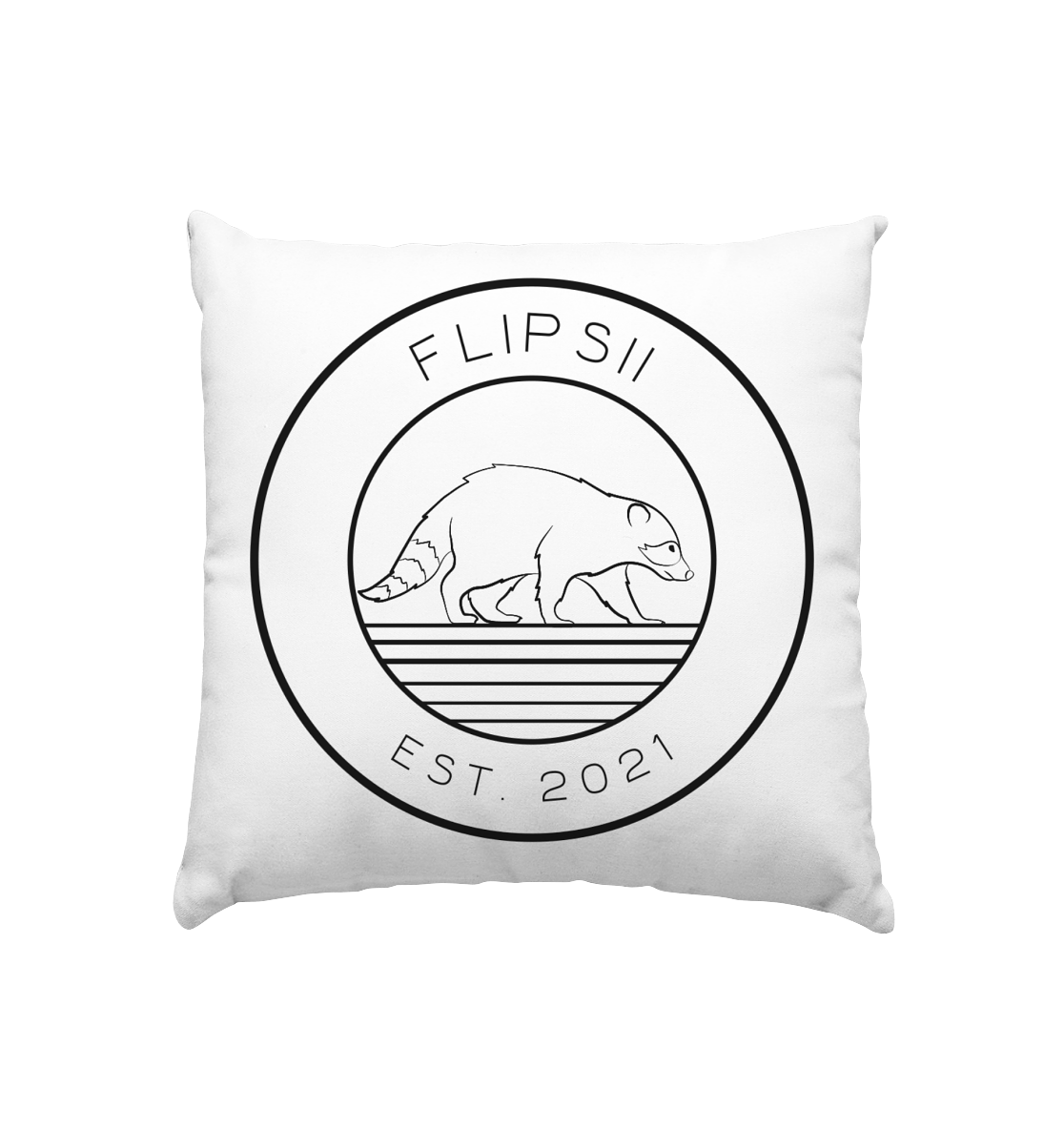 Flipsii_ Logo - Kissen 40x40cm