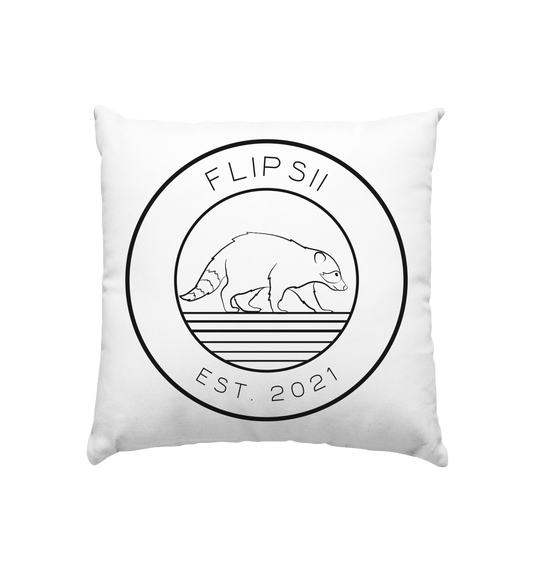Flipsii_ Logo - Kissen 40x40cm