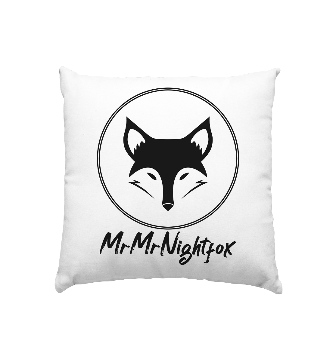 MrMrNightfox Logo - Kissen 40x40cm