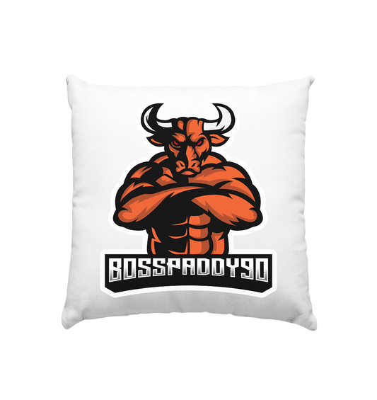 Bosspaddy90 Logo - Kissen 40x40cm