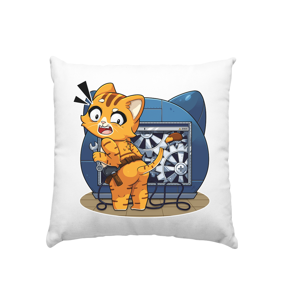 FeineKatze nix Create - Kissen 40x40cm