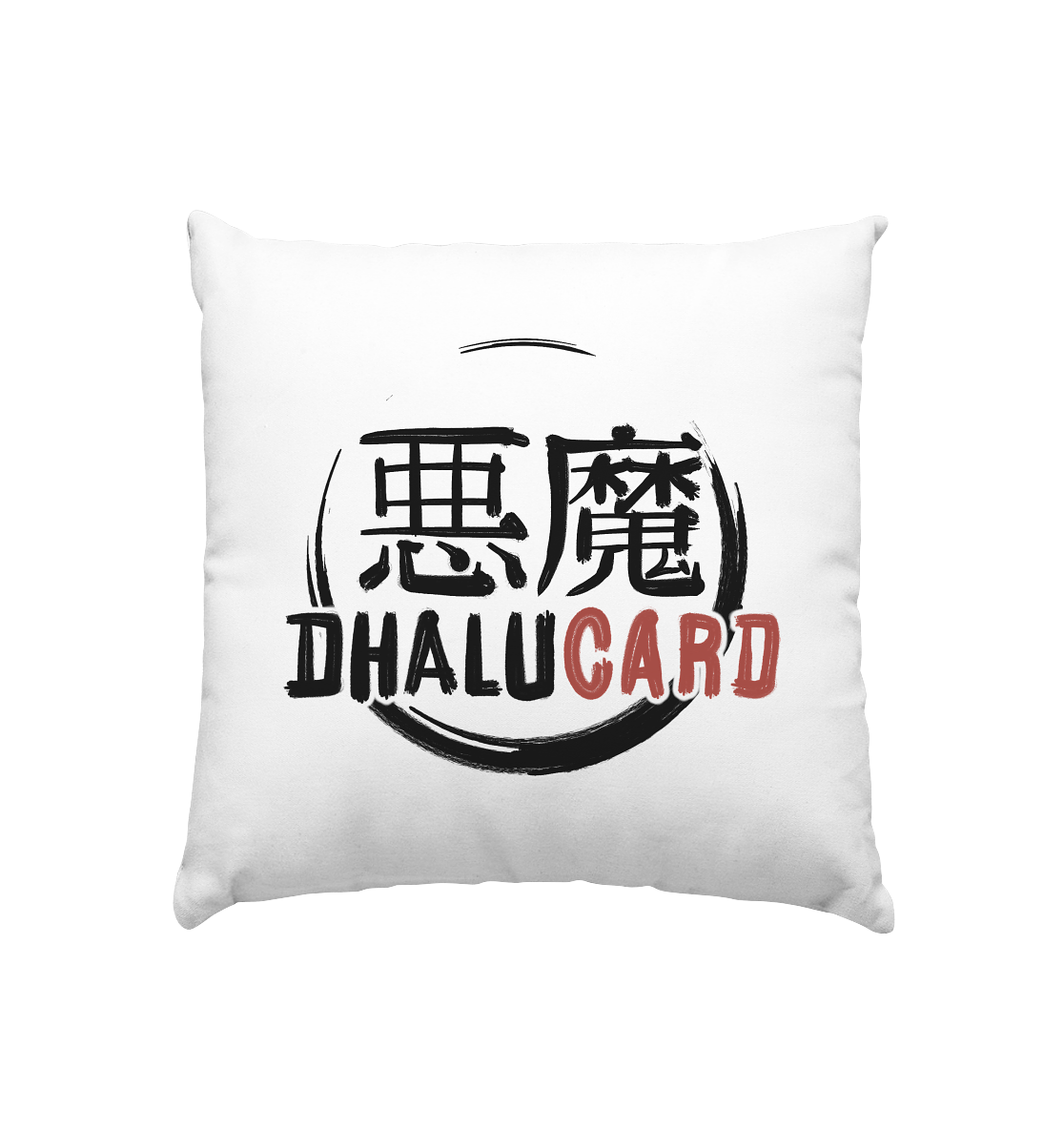 Dhalucard Logo - Kissen 40x40cm