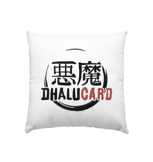 Dhalucard Logo - Kissen 40x40cm