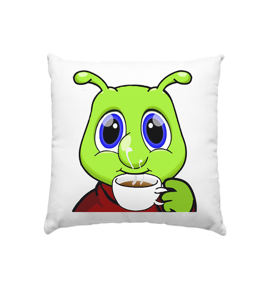 Raupi Coffee - Kissen 40x40cm