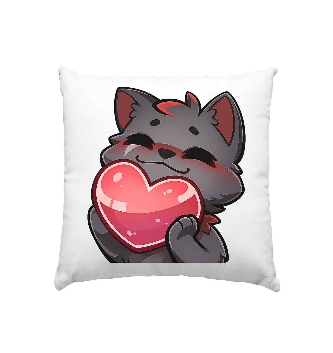 Blutwuff Heart - Kissen 40x40cm