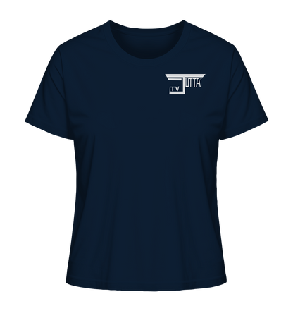 Jutta_tv Schriftzug - Ladies Organic Shirt