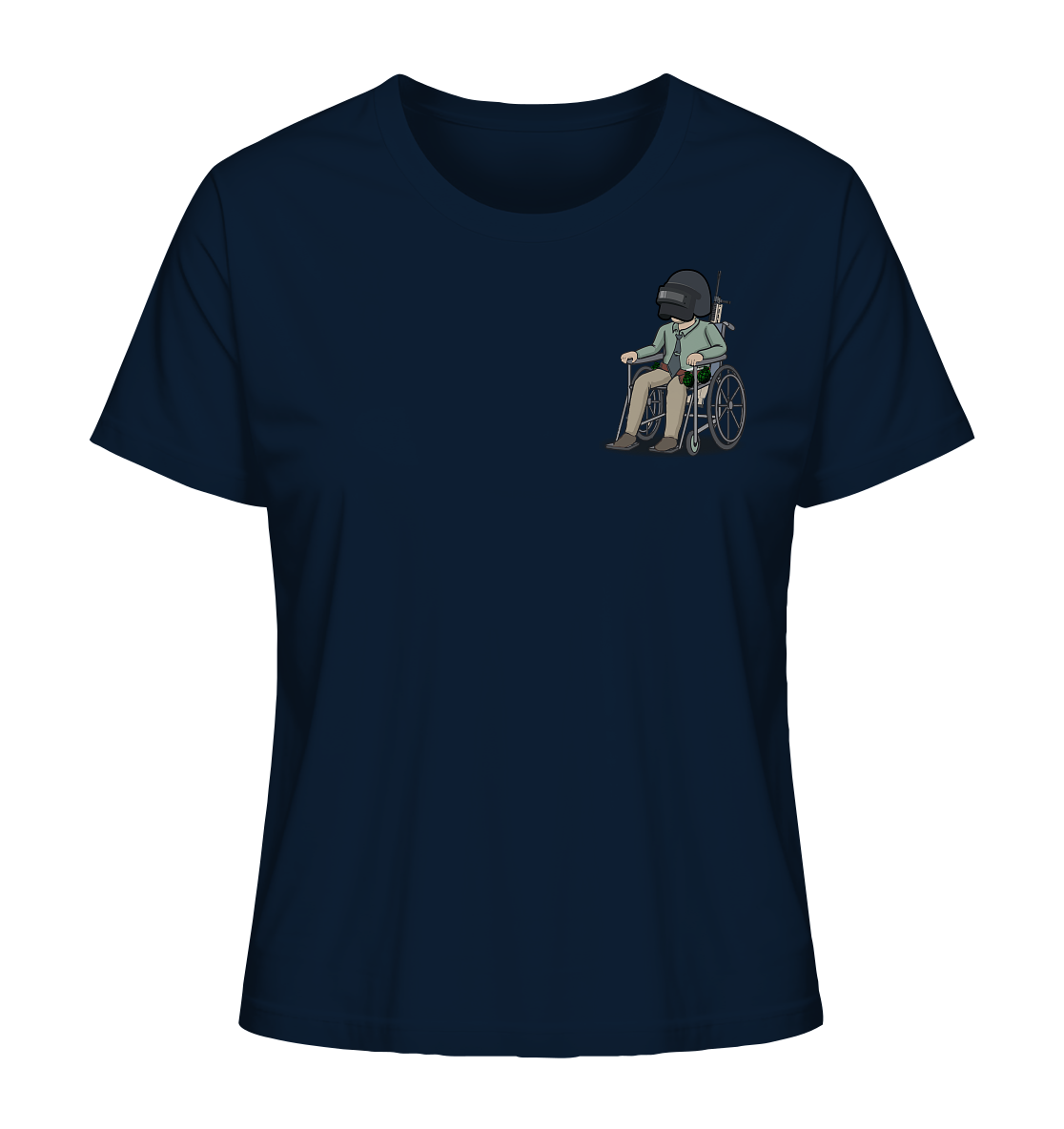 NoHandsNoSchoki PUBG - Ladies Organic Shirt