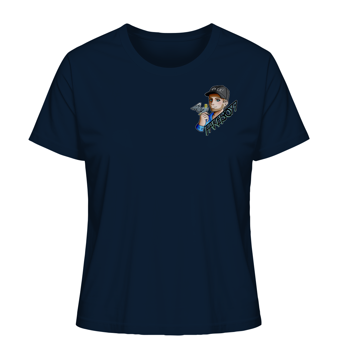 Fakeboy7 Logo - Ladies Organic Shirt