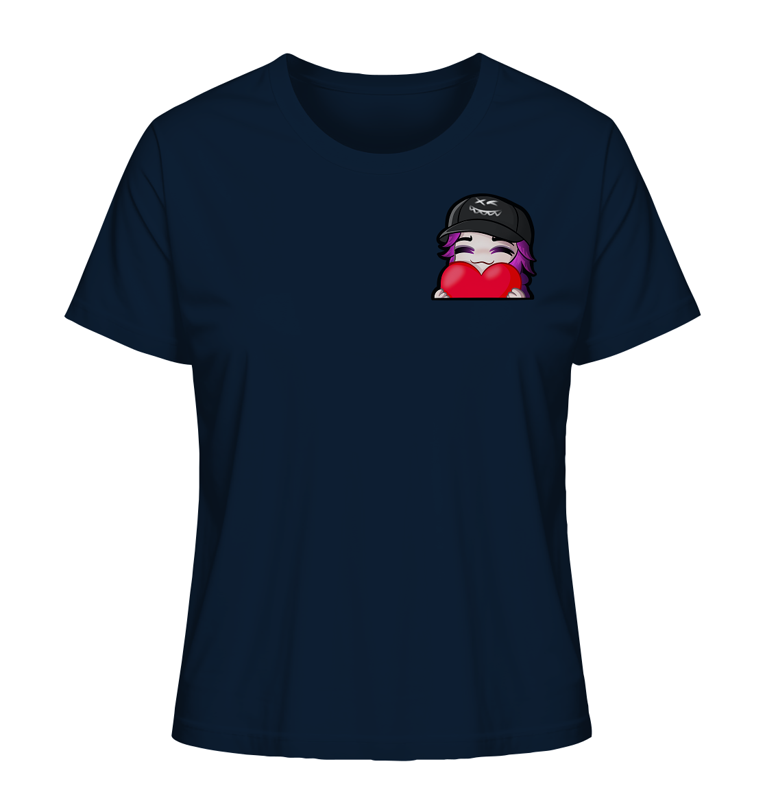 x3_kaspa Love - Ladies Organic Shirt