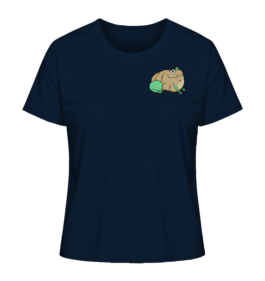 Aylana87 Kartoffelfrosch - Ladies Organic Shirt