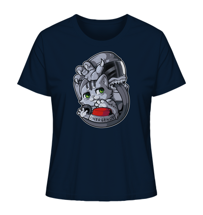 FeineKatze Among Kopf - Ladies Organic Shirt