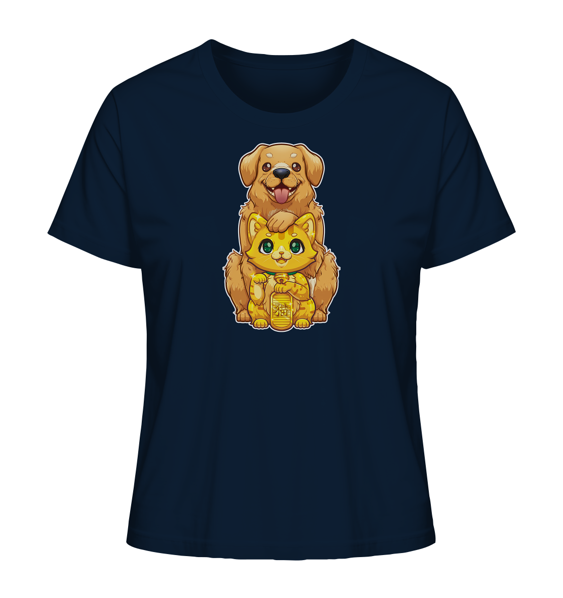 FeineKatze Goldig - Ladies Organic Shirt