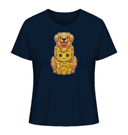 FeineKatze Goldig - Ladies Organic Shirt