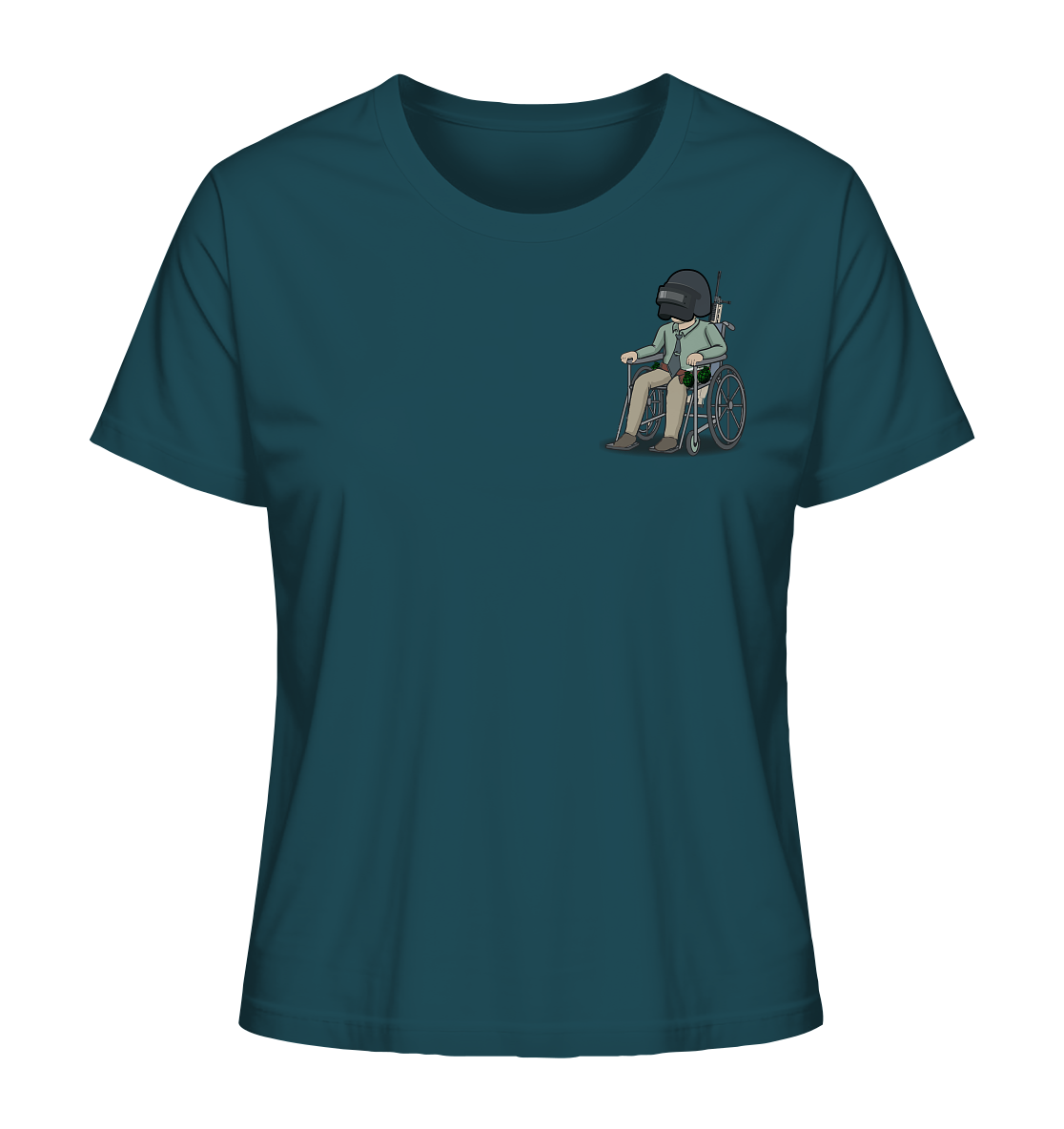 NoHandsNoSchoki PUBG - Ladies Organic Shirt